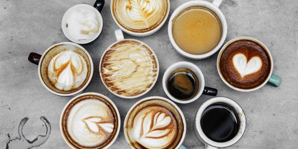 coffee, cappuccino, and latte macchiato with Brasilmoka products